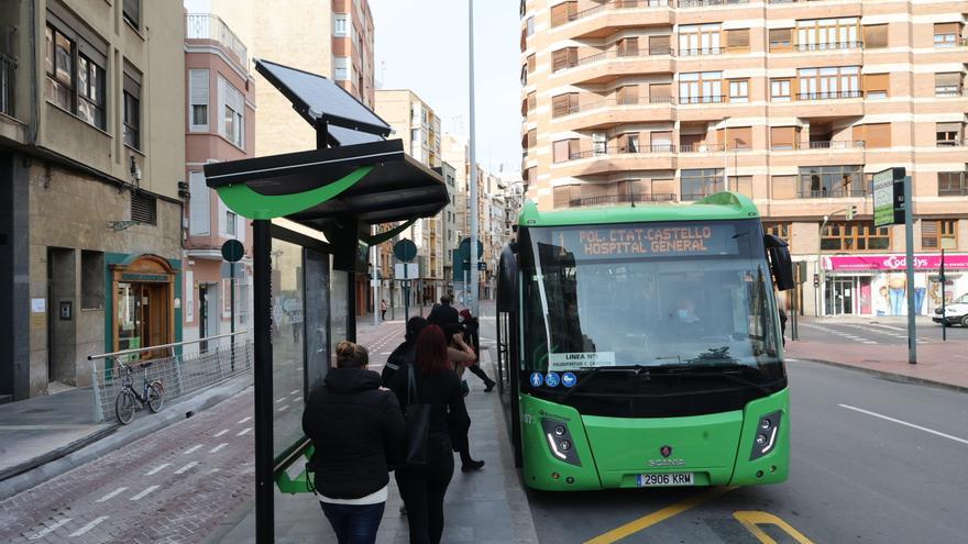 Castelló refuerza el transporte público durante la Navidad