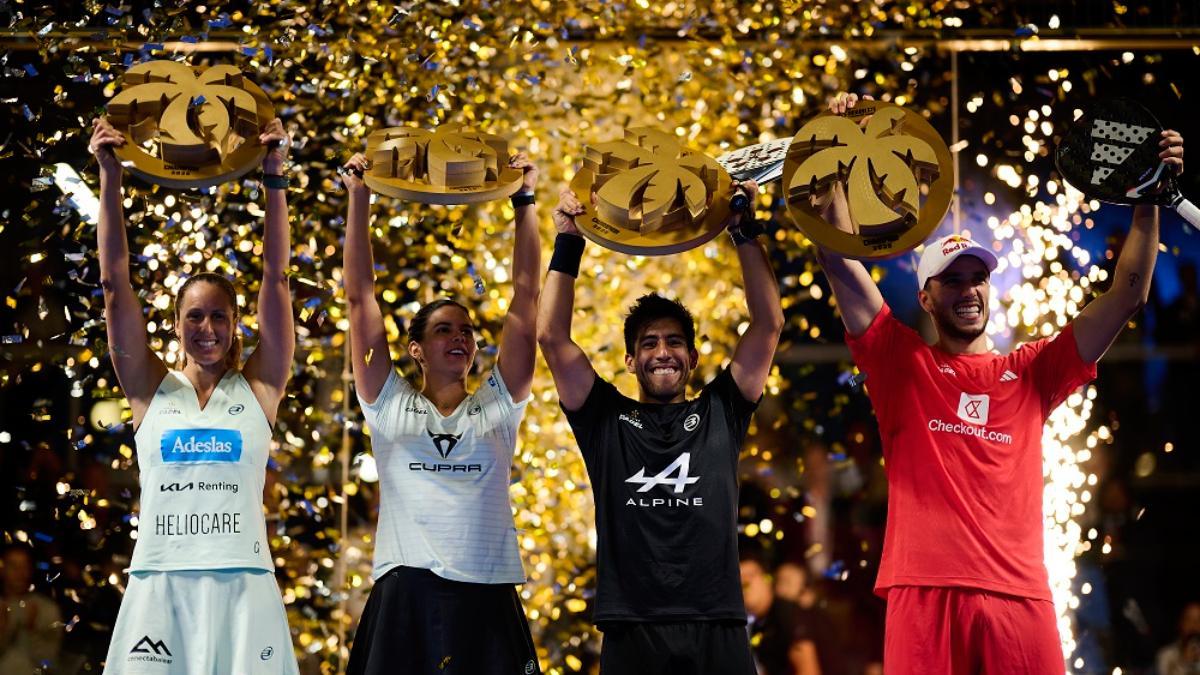 Los cuatro campeones del P1 de Miami