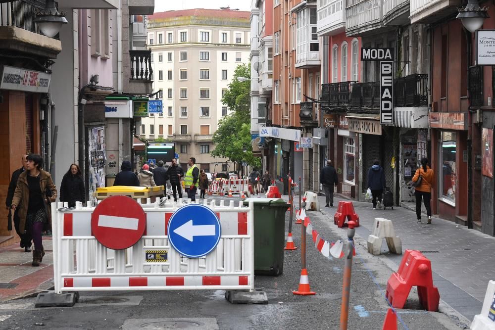 Los turismos serán desviados en la calle de la Torre hacia Atocha Alta. Las obras se prolongarán hasta el 13 de julio.