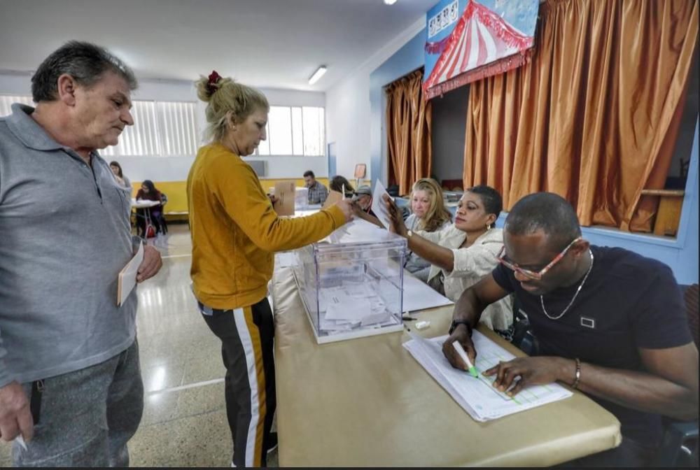 Jornada electoral en Son Gotleu, Palma