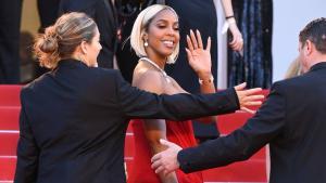 Kelly Rowland en la red carpet del Festival de Cannes