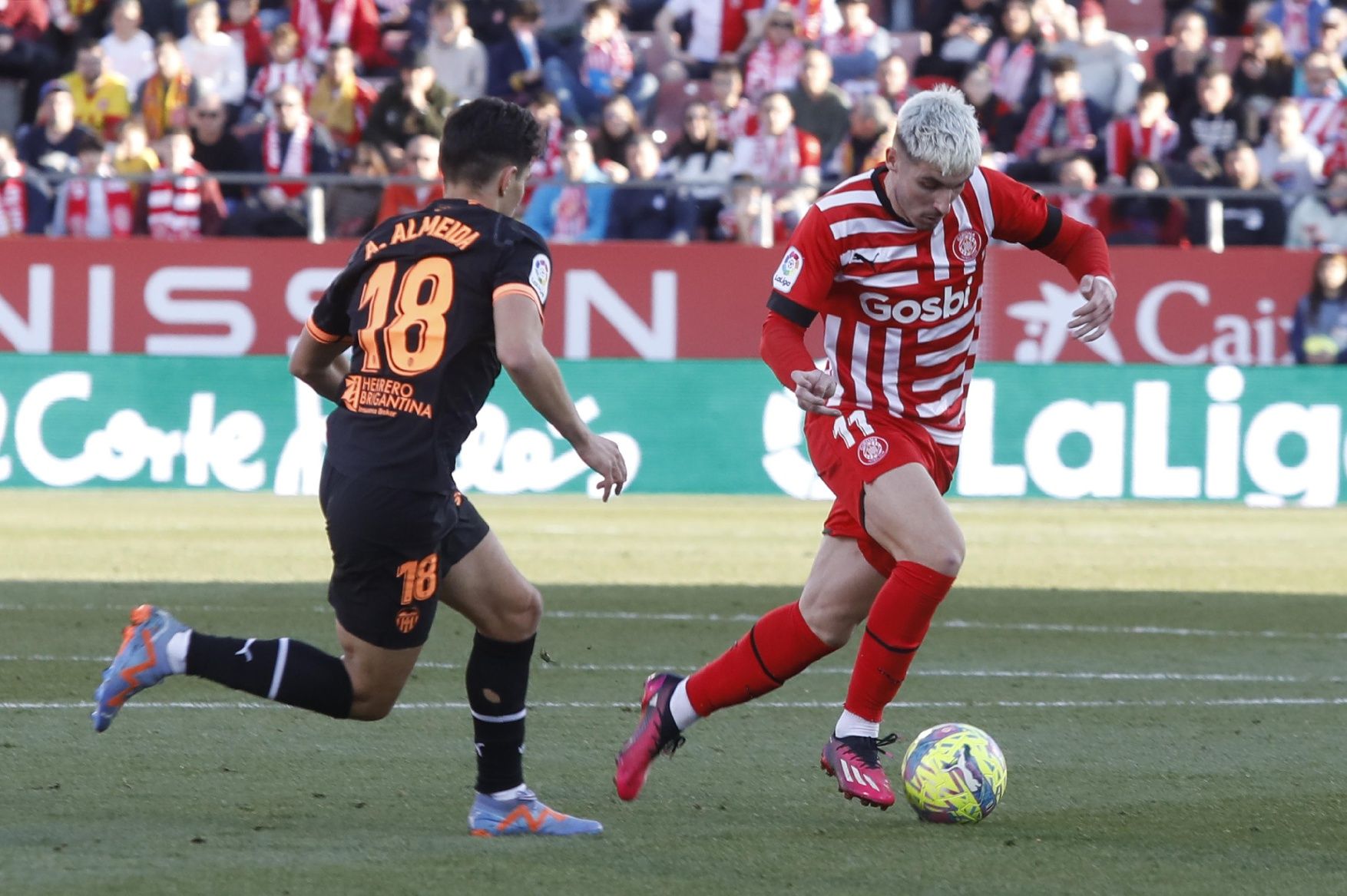 Totes les imatges del partit del Girona contra el València