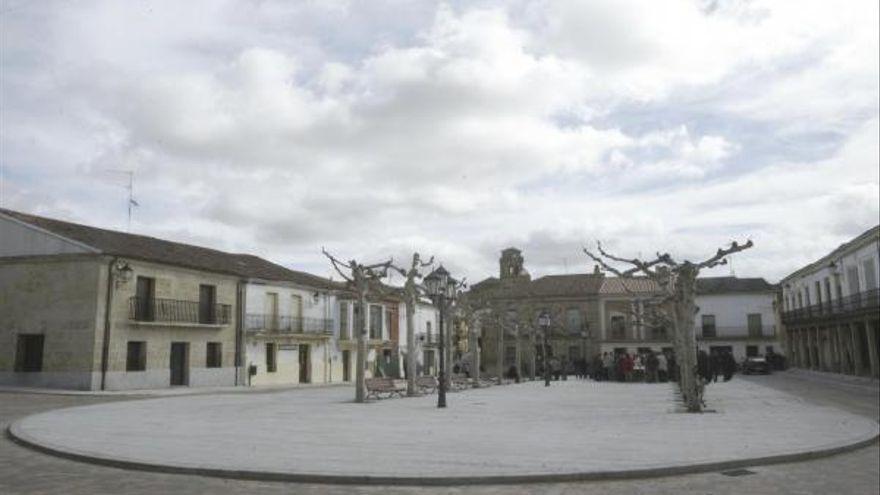 Plaza Mayor de Fuentesaúco.