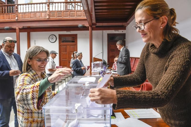 31-01-20 GENTE Y CULTURA. COLEGIO DE ABOGADOS. LAS PALMAS DE GRAN CANARIA. Votaciones para el cambio de nombre en el Colegio de Abogados.     Fotos: Juan Castro.  | 31/01/2020 | Fotógrafo: Juan Carlos Castro