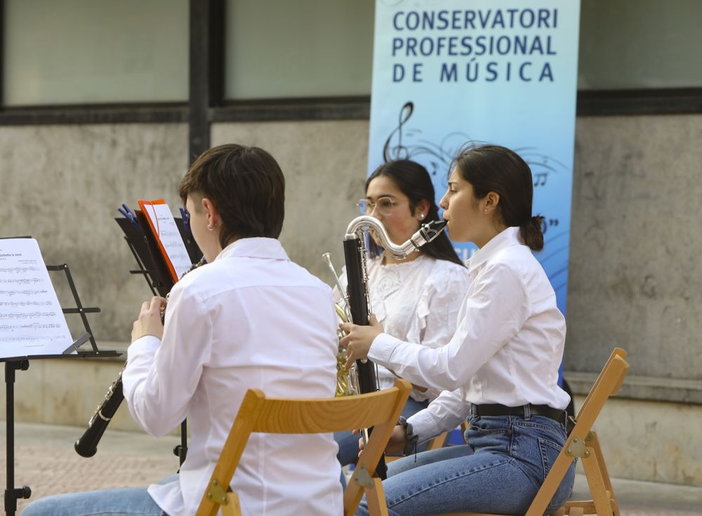 Paseo musical en Sagunt del Conservatorio Joaquín Rodrigo