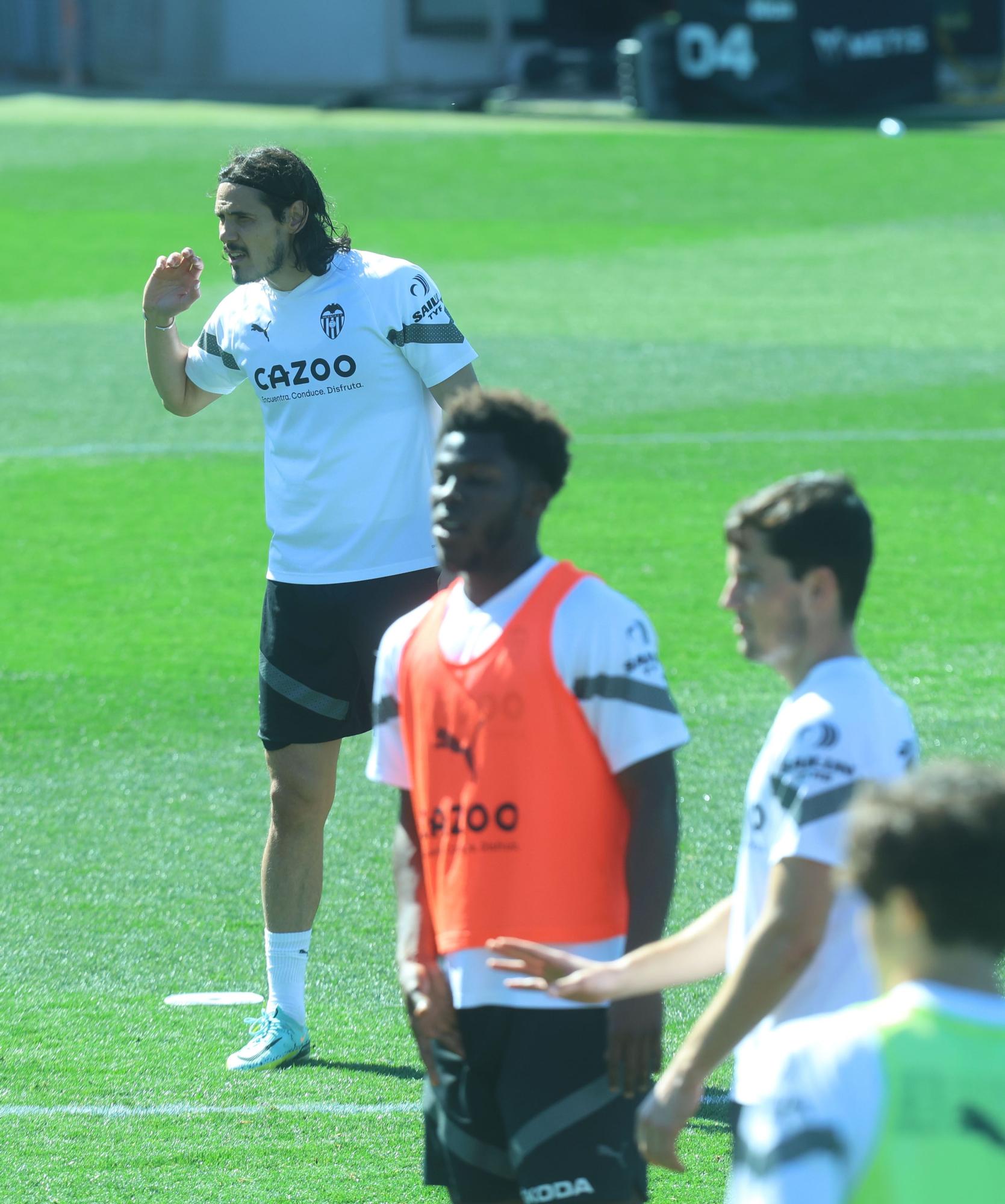 Así ha sido el entrenamiento del Valencia CF