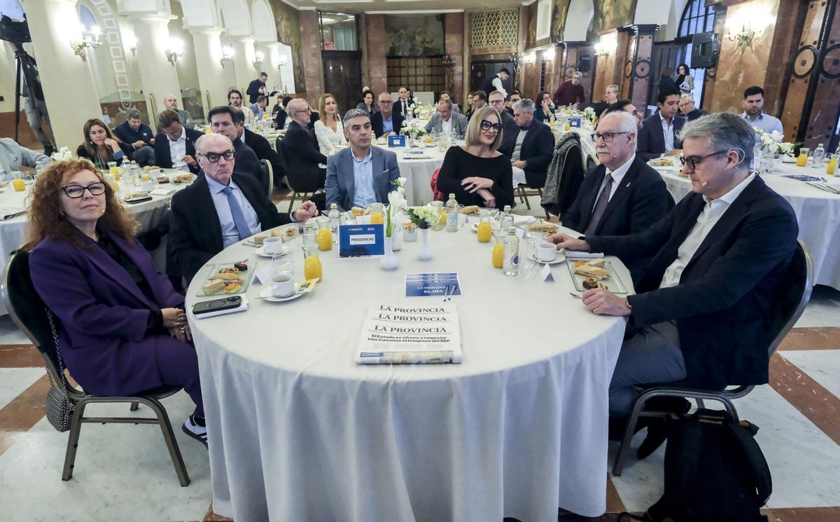 Foro 'El nuevo marco financiero purianual y sus implicaciones para Canarias', organizado por Editorial Prensa Ibérica