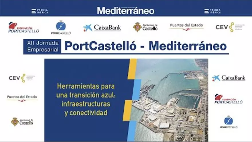 En directo | La XII Jornada PortCastelló-Mediterráneo aborda la 'transición azul' de Castellón