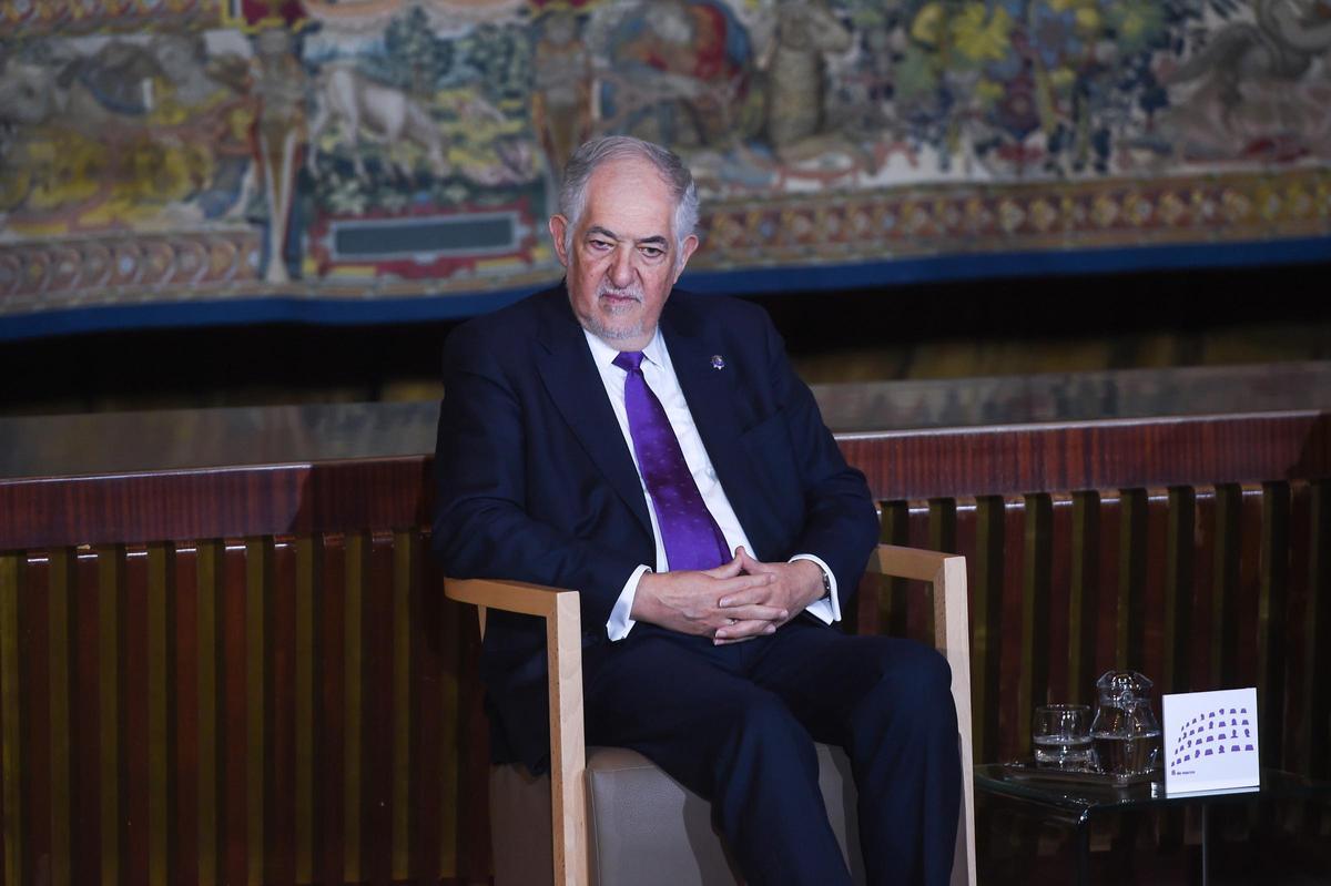 Archivo - El Presidente del Tribunal Constitucional, Cándido Conde-Pumpido