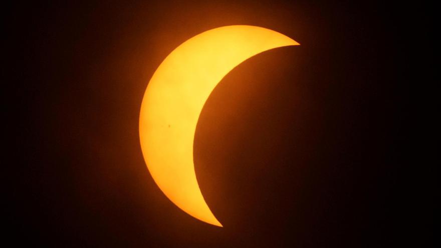 Así se ha visto el eclipse de sol en América del Norte