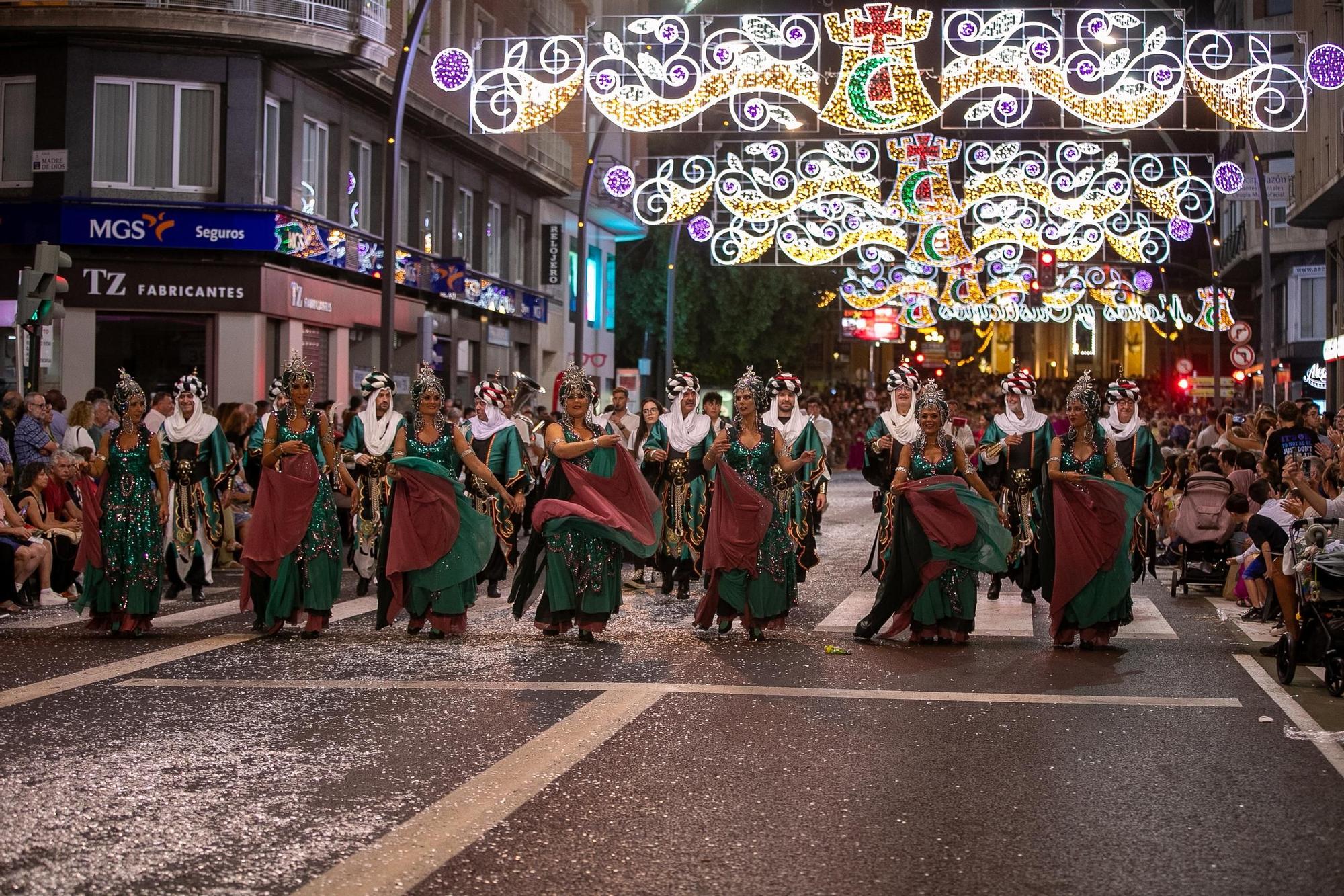 Las mejores fotos del Gran Desfile de Moros y Cristianos en Murcia