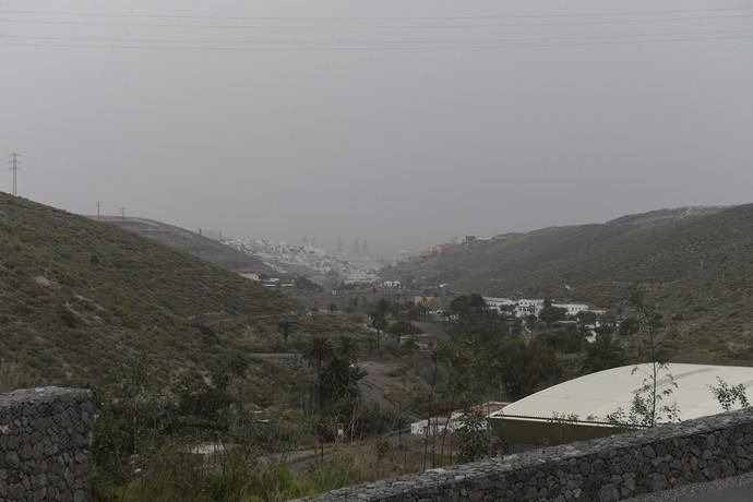 24-02-20 LAS PALMAS DE GRAN CANARIA. DIFERNETES LUGARES. LAS PALMAS DE GRAN CANARIA. METEOROLOGIA. Calima.    Fotos: Juan Castro.