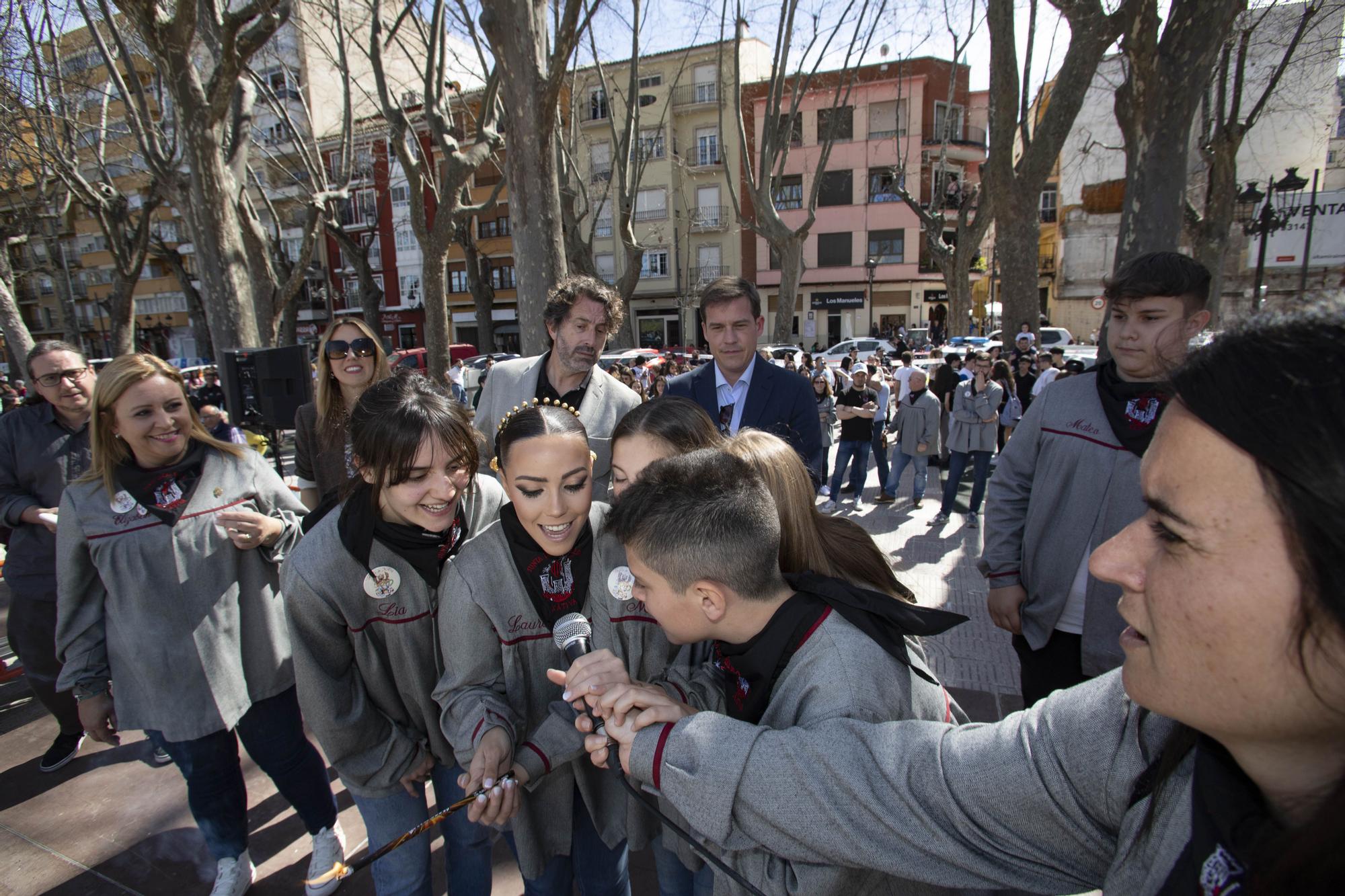 Búscate en la segunda mascletà de las Fallas 2023 en Xàtiva