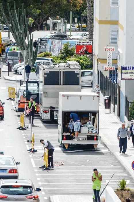 Las Palmas de Gran Canaria. Rodaje de 'Wasp Network'.  | 23/04/2019 | Fotógrafo: José Carlos Guerra