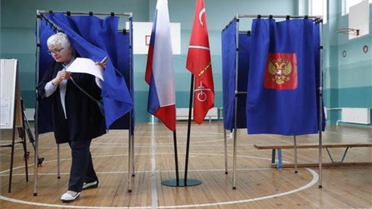 Votaciones en Rusia.