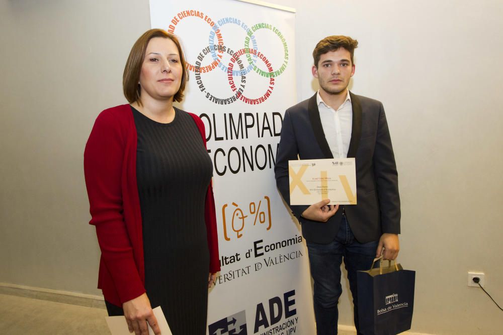 Los campeones de la Olimpiada económica