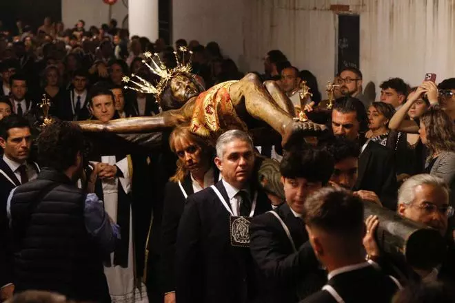 El vía crucis del Remedio de Ánimas, en imágenes