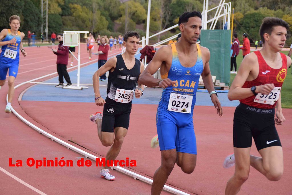 Regional absoluto y sub-23 de atletismo en Lorca