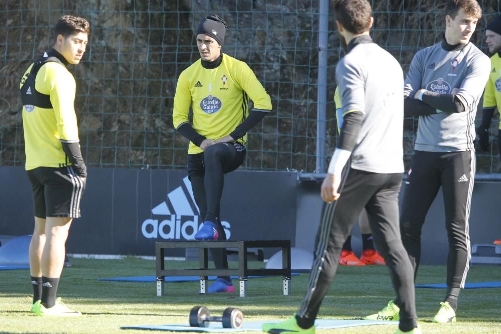 El Celta ultima el partido ante el Shakhtar