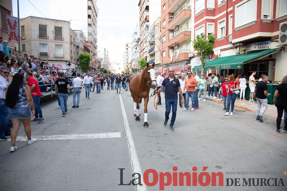 Pasacalles caballos del vino al hoyo