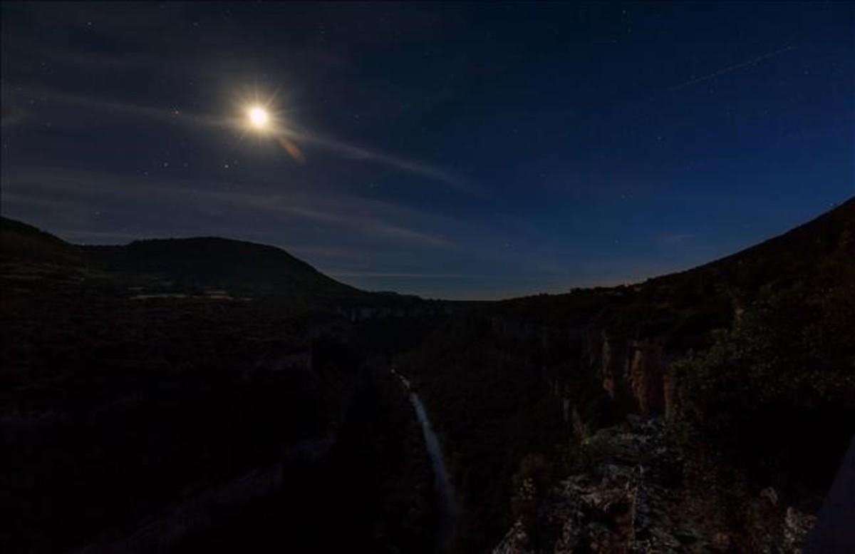 Perseidas en Pesquera de Ebro, en Burgos.