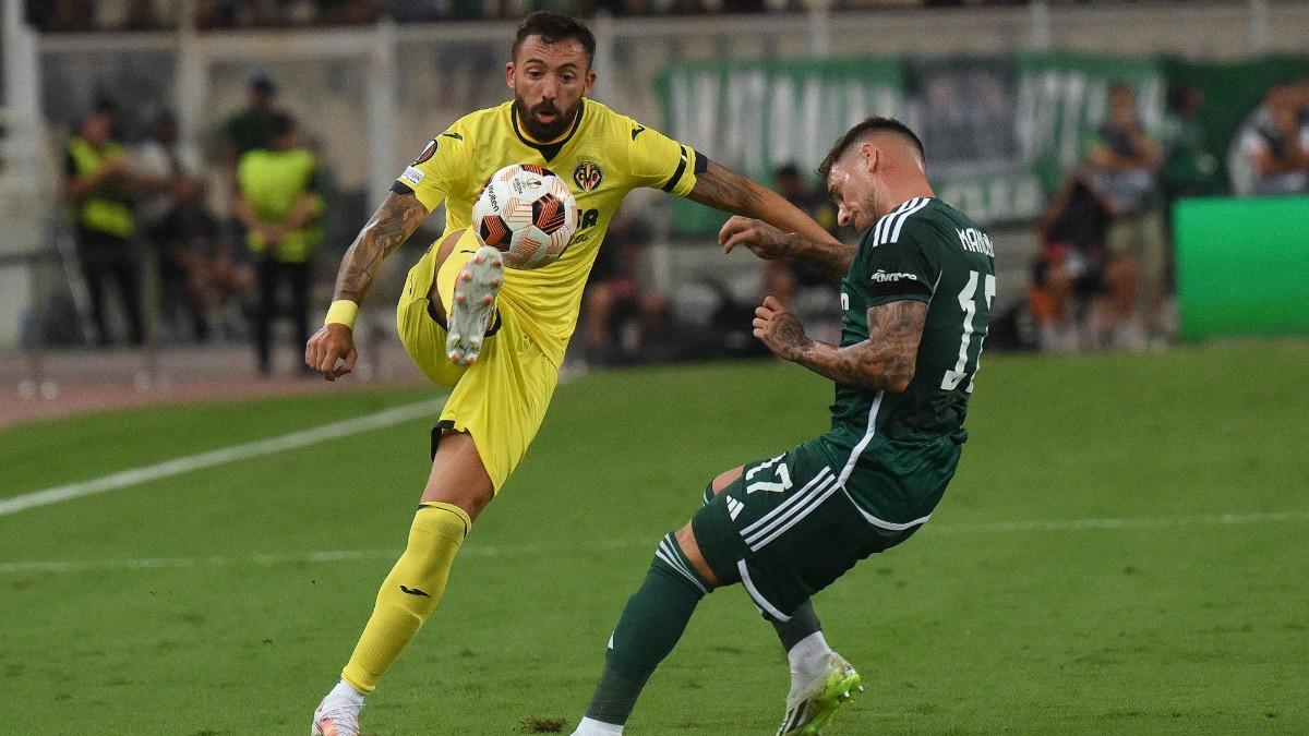 Resumen, goles y highlights del Panathinaikos 2 - 0 Villarreal de la jornada 1 de la fase de grupos de la Europa League