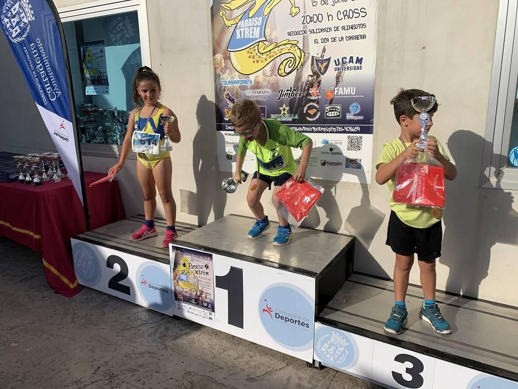 Entrega de premios del Cross Paraíso Xtreme