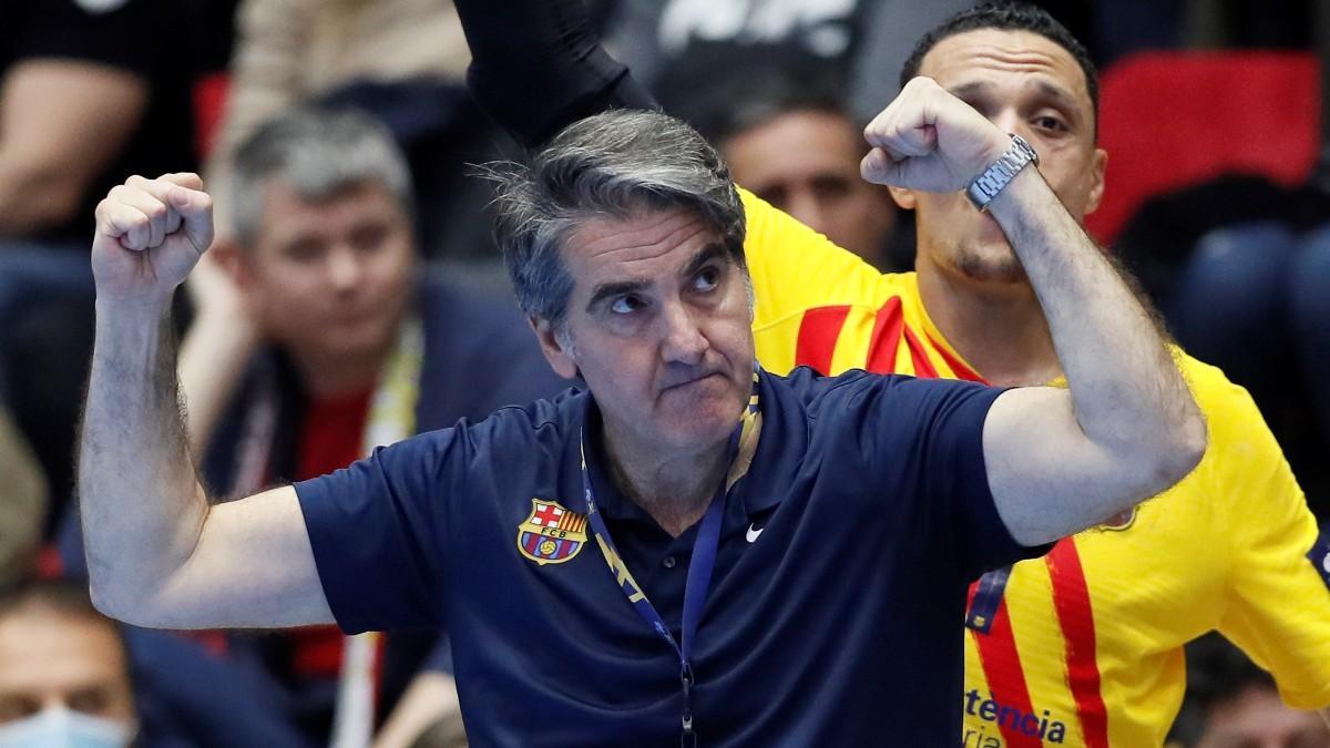 Carlos Ortega, entrenador del Barça de balonmano