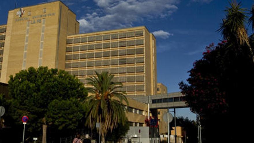 Imagen de archivo del antiguo hospital La Fe en el barrio de Campanar.