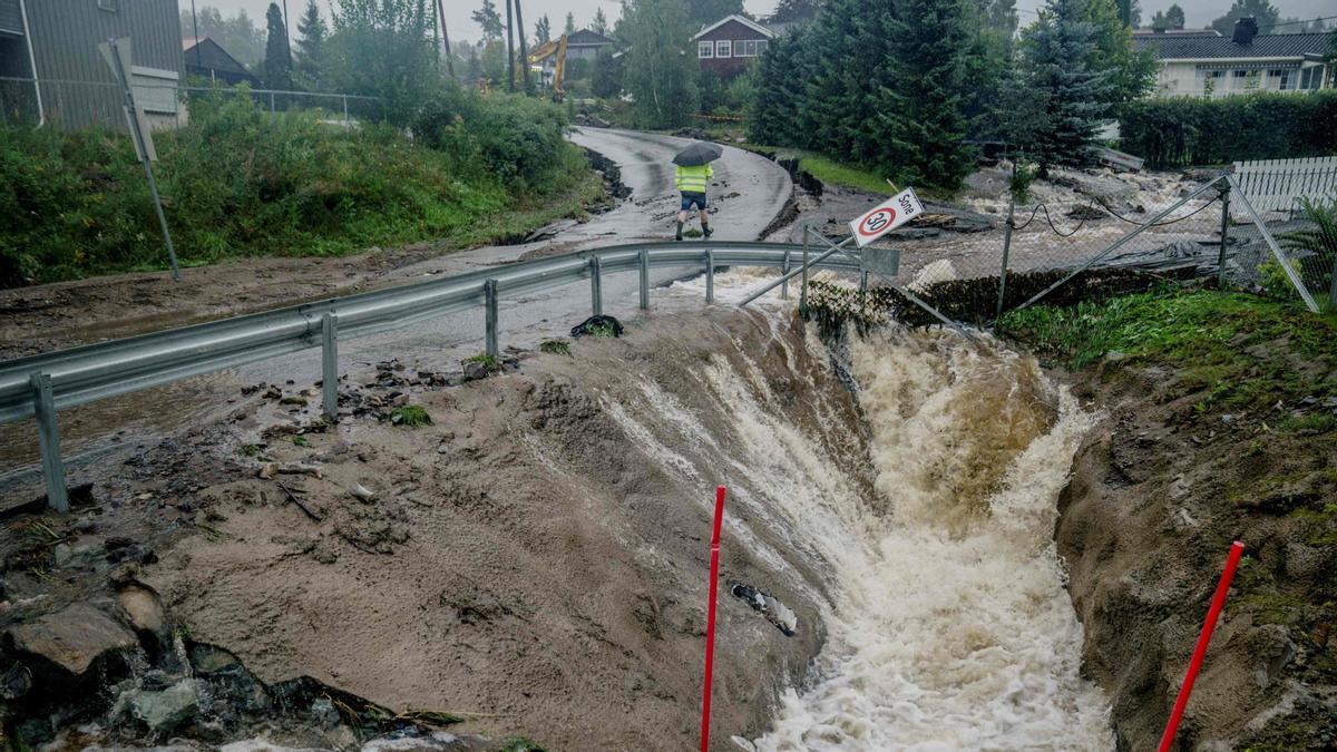 La tormenta Hans afecta a Suecia y Noruega