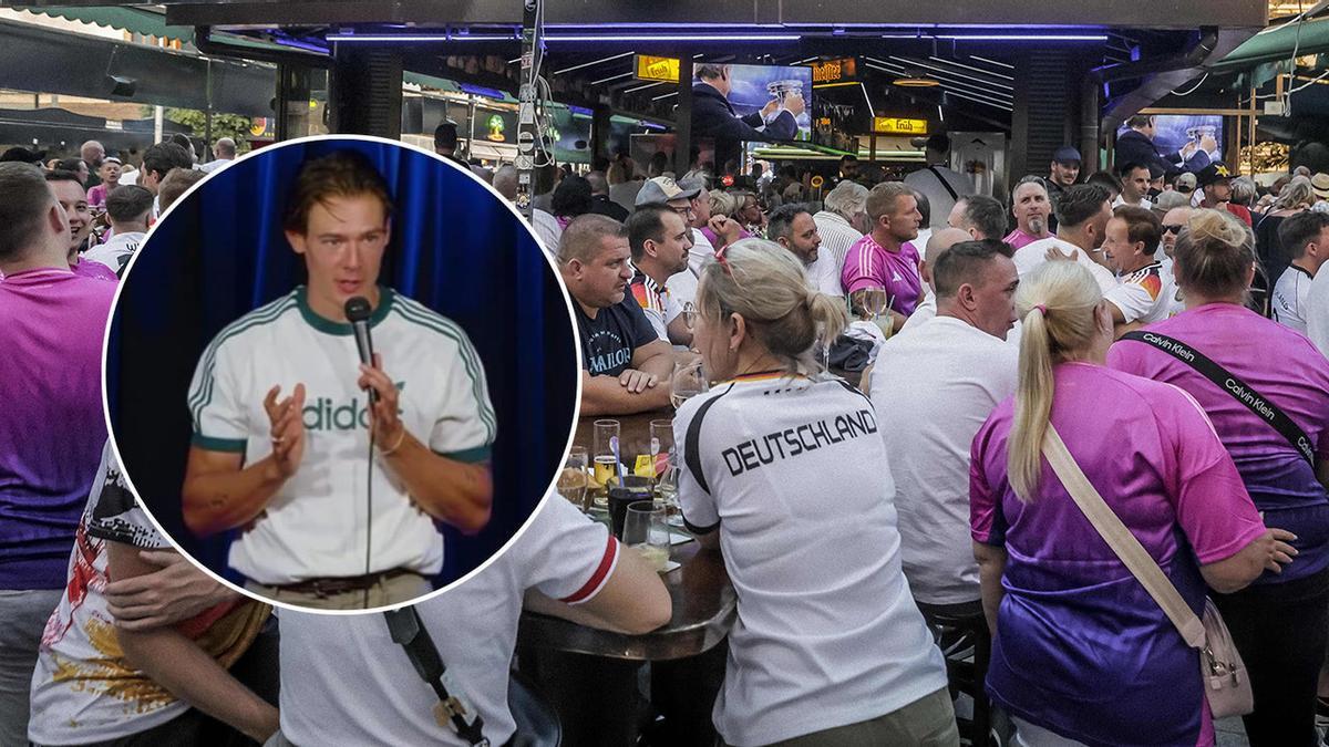 “Alemania ha invadido Mallorca”: un humorista alemán desata la polémica durante su gira