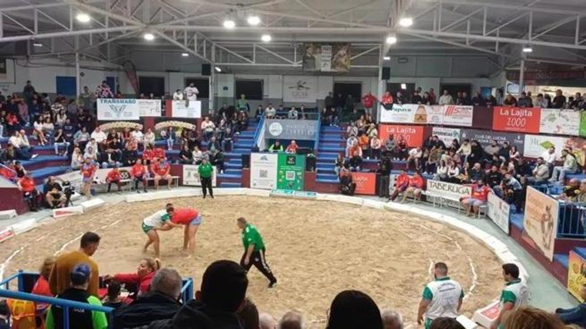 Luchada entre el Unión Antigua y el Saladar de Jandía en la ida de las semifinales de la Liga majorera.