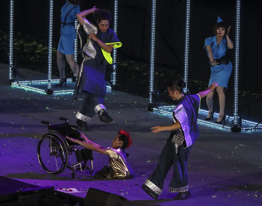 Ceremonia de clausura de los Juegos Paralímpicos de Río.