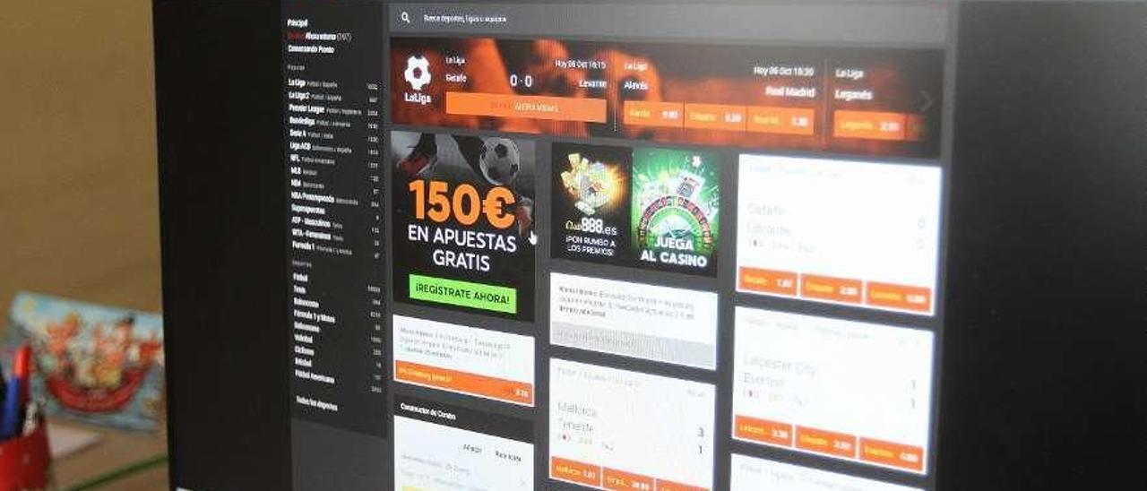 Portal de apuestas online con bono de regalo inicial. // Iñaki Osorio