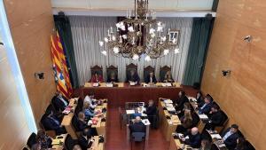 Imagen del Pleno municipal ordinario del Ayuntamiento de Badalona del lunes 13 de abril de 2026