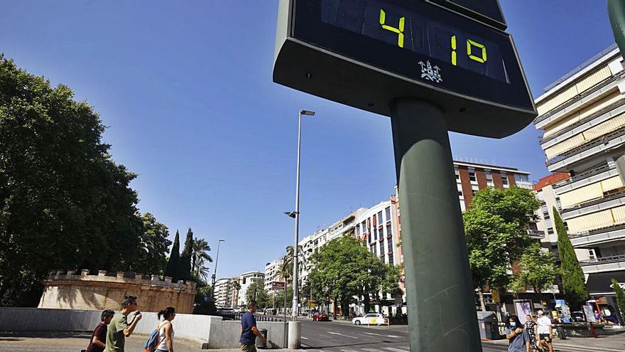 Altas temperaturas en Málaga.