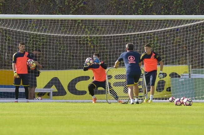 Entrenamiento de la UD Las Palmas