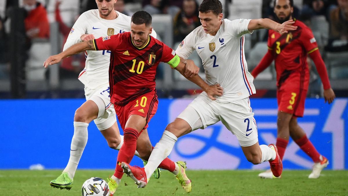 Hazard volvió a lesionarse en las semifinales de la UEFA Nations League