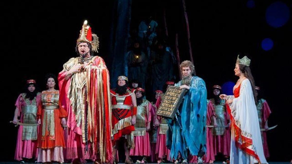 Representación de la ópera "Nabucco" que llega a Xàtiva.