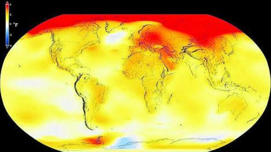 LA subida límite de 2ºC cada vez más cerca