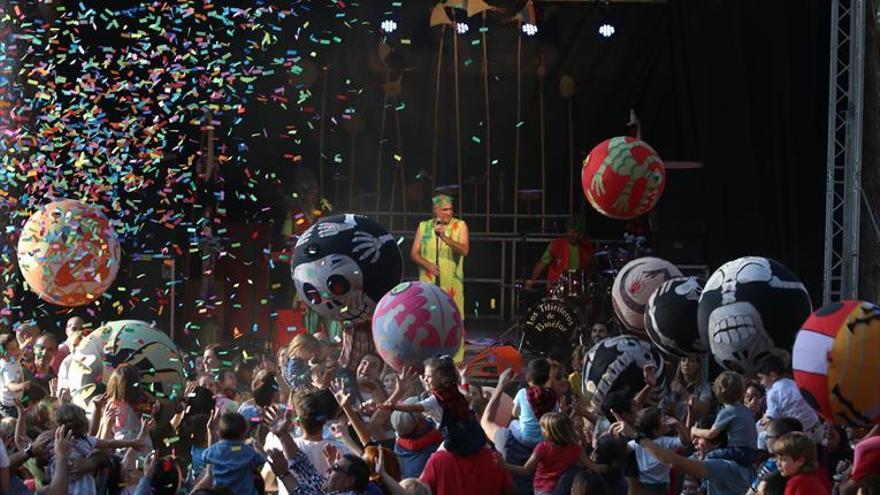 Los niños toman el Parque de las Marionetas