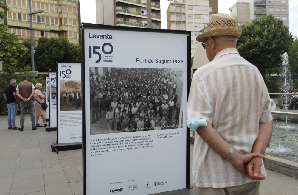 El Camp de Morvedre inaugura la exposición del 150 aniversario de Levante-EMV