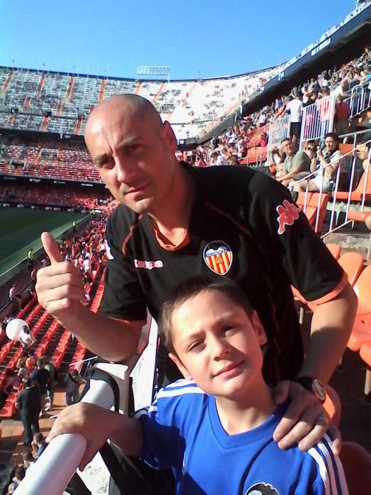 DAVID y DAVID En Mestalla