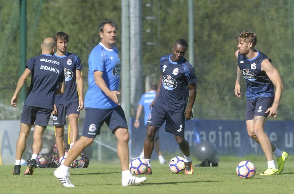 Cuarto entrenamiento de la semana - El domingo, el Dépor recibe al Athletic en Riazor.