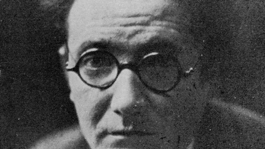 El escritor y político Alfonso Daniel Rodríguez Castelao.