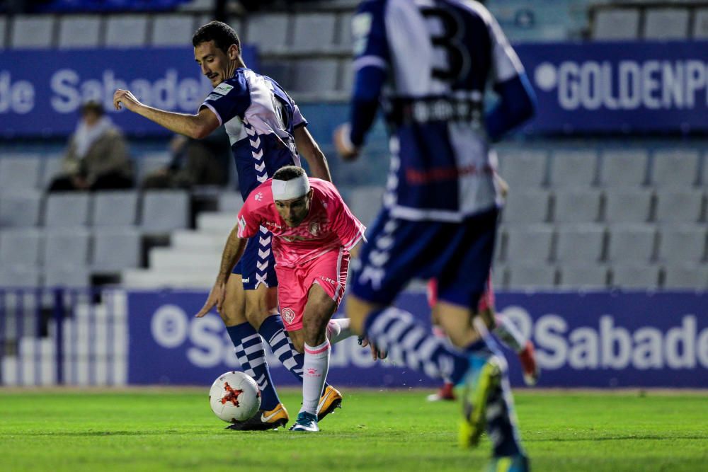 El Hércules se estrella en Sabadell