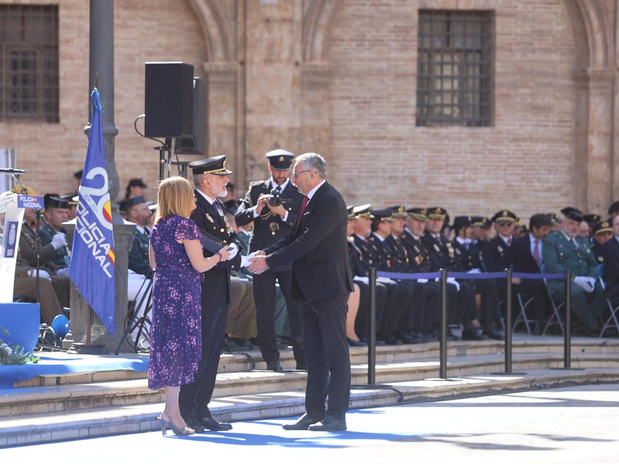La Policía Nacional de Valencia celebra el Día de los Santos Ángeles Custodios