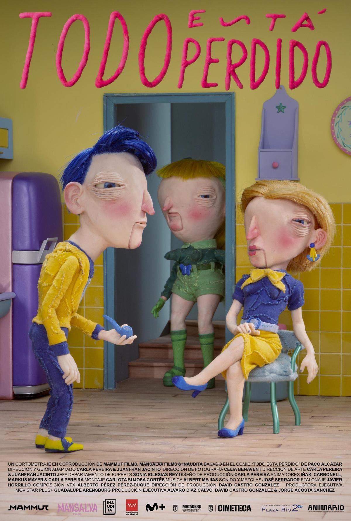 Cartel del corto de animación, disponible en Movistar Plus