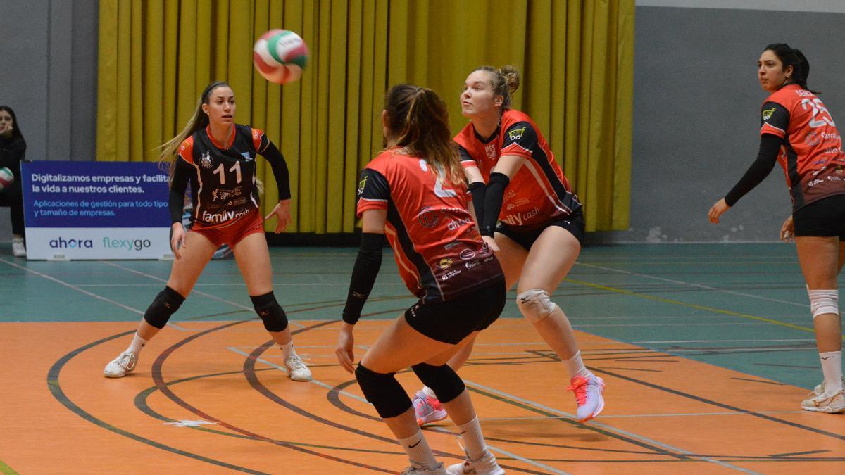 Tres puntos clave para el Familycash Xàtiva voleibol femenino que ganaron por 1-3 (13-25/25-21/18-25/21-25) en la cancha del CV Pizarra de Málaga.