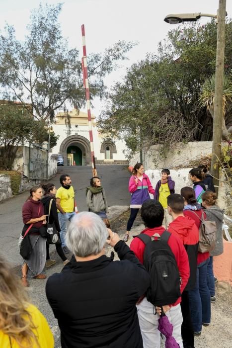 15-11-19 LAS PALMAS DE GRAN CANARIA.PLAZA DE SANTA ANA-PRISION DE SAN JUAN. LAS PALMAS DE GRAN CANARIA. Marecha contra los CIES. Fotos: Juan Castro.  | 15/11/2019 | Fotógrafo: Juan Carlos Castro